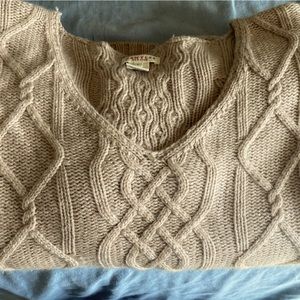 Demylee Cable Knit Cashmere Sweater